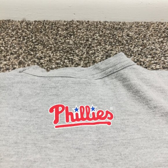 Vintage 2004 Philadelphia Phillies Shirt Nike Center Swoosh Mens Small / Medium - Picture 7 of 10
